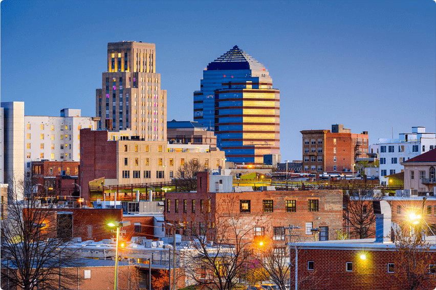 Durham skyline