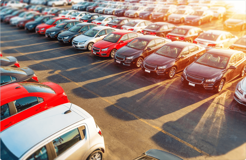 New cars on the lot with bad tires