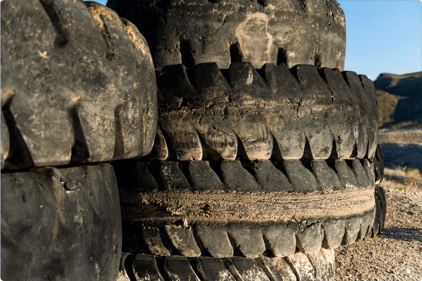 Tire dry rot